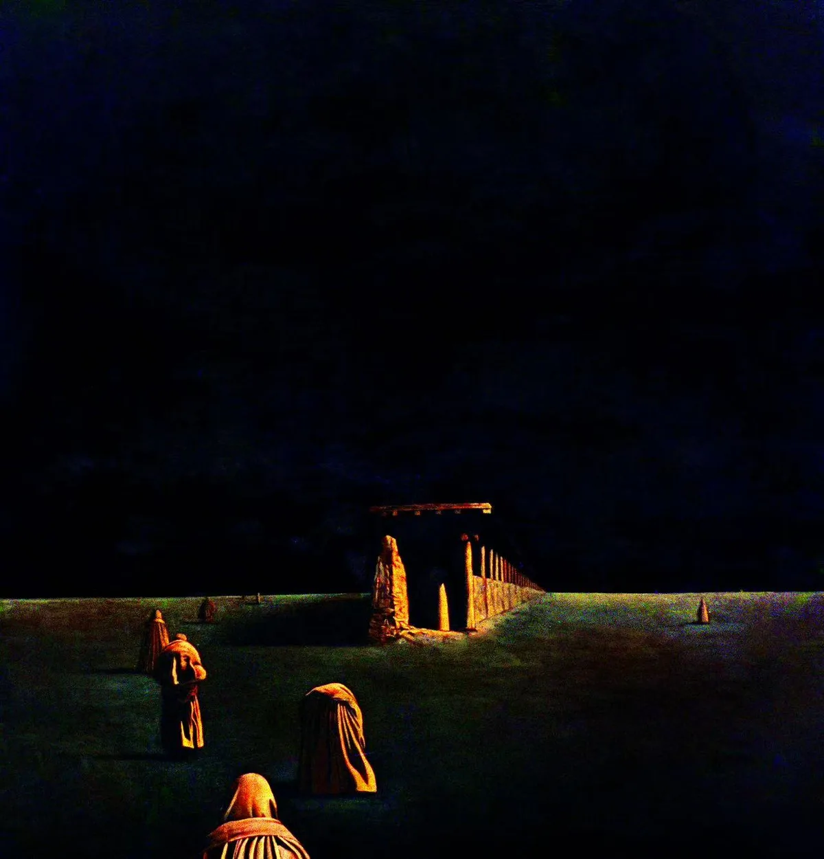 天国 - 布面油画