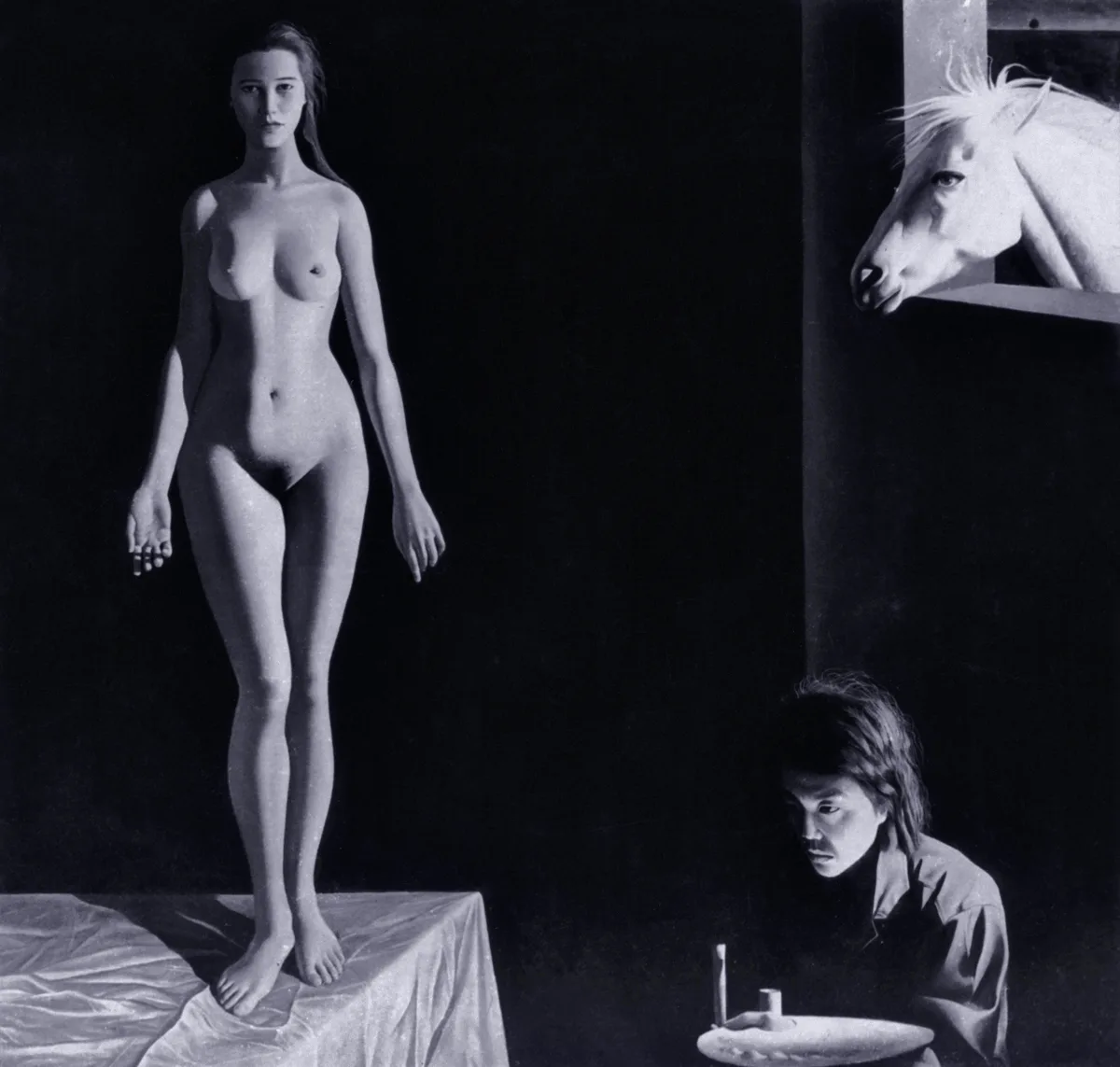 白夜 - 布面油画