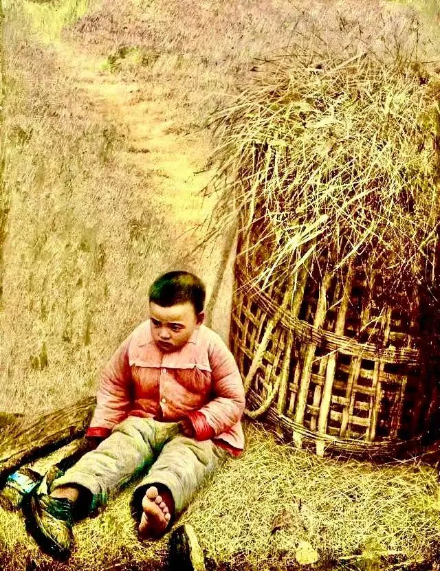 童年 - 布面油画