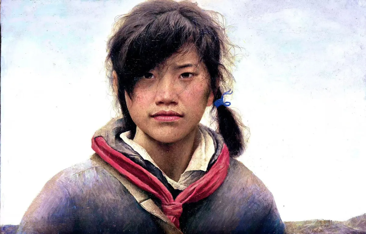 姐姐 - 布面油画