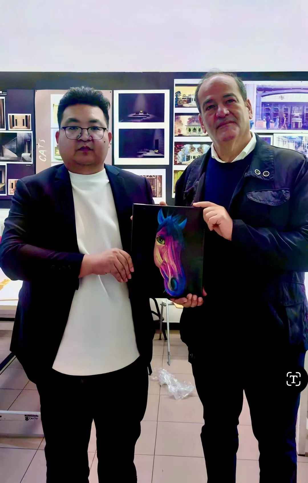 罗马美术学院收藏《生命图腾》系列作品