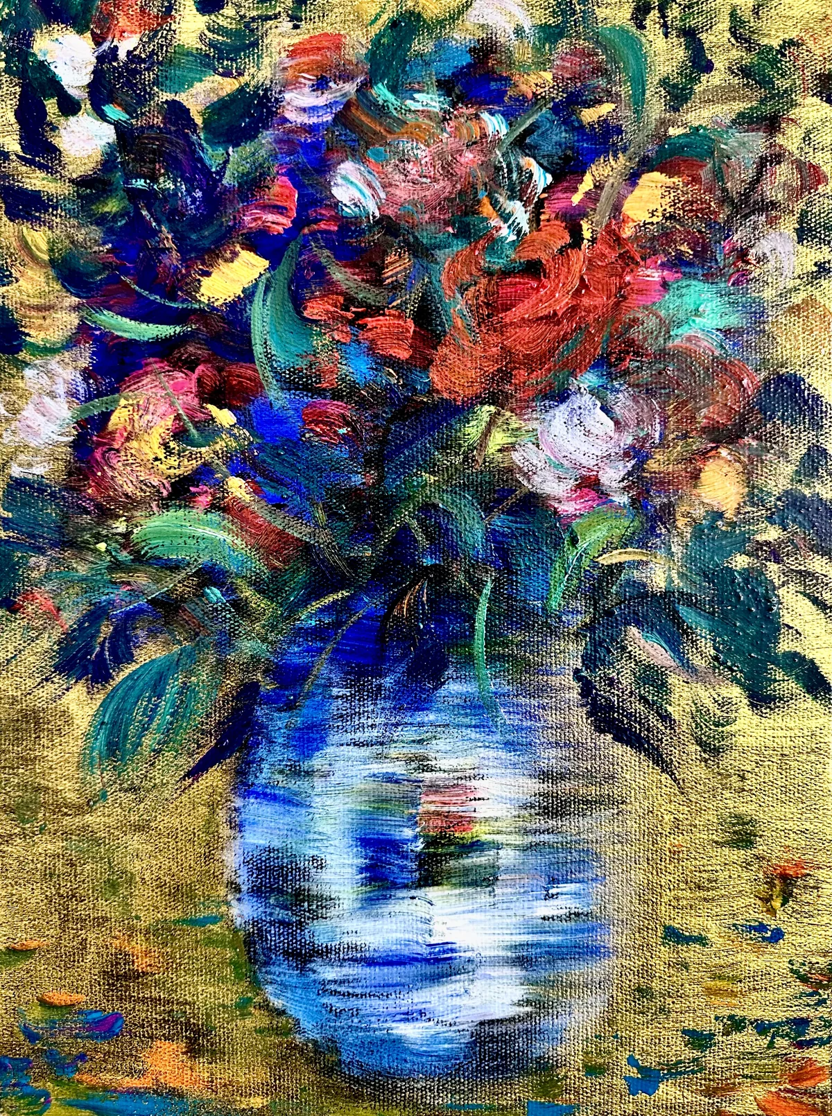 花季系列 - 布面油画 40×30cm