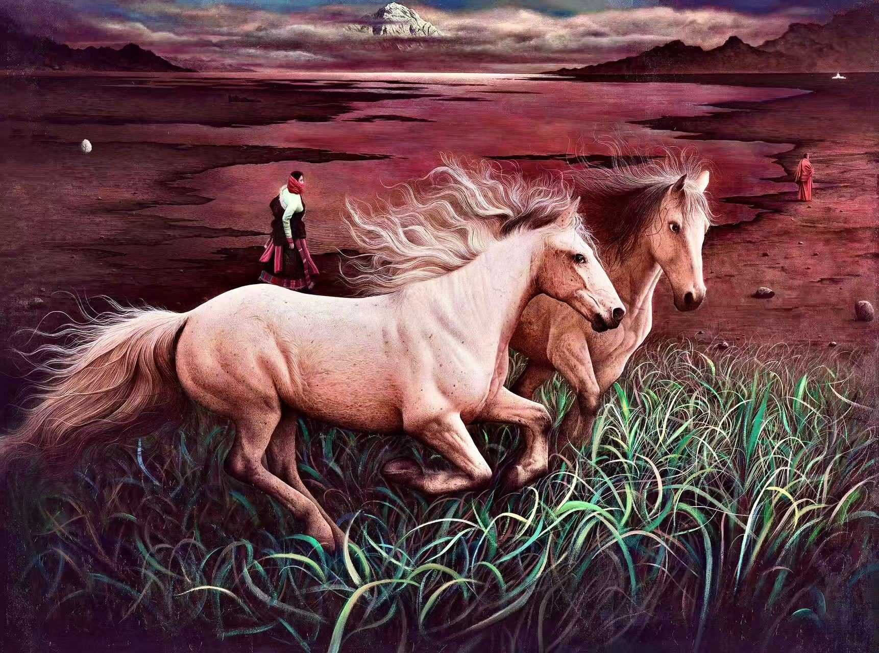 天府百年美术文献展——东方腾弘的生命图腾与神秘意象