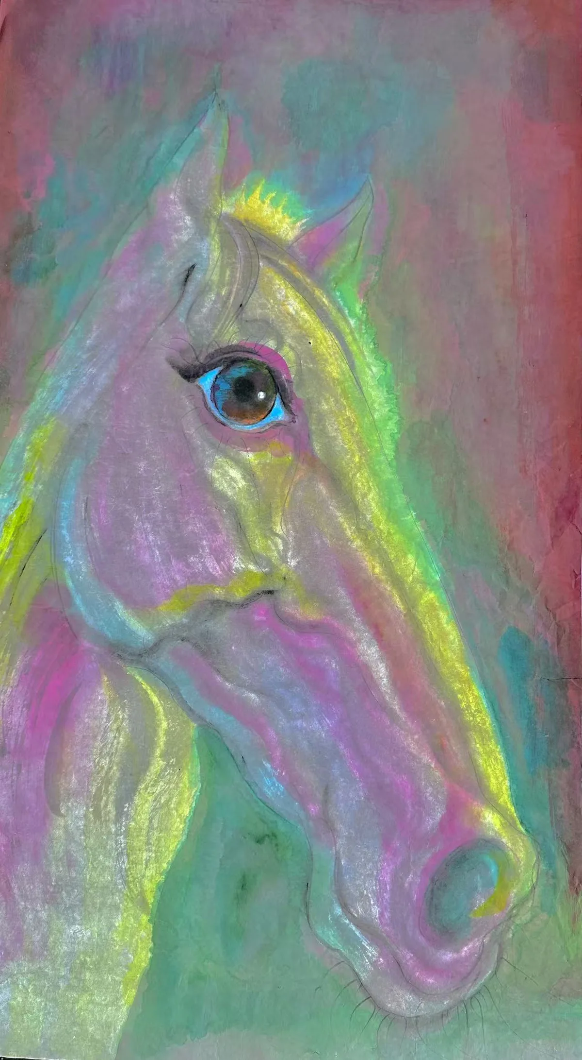 生命图腾系列 - 纸本彩墨