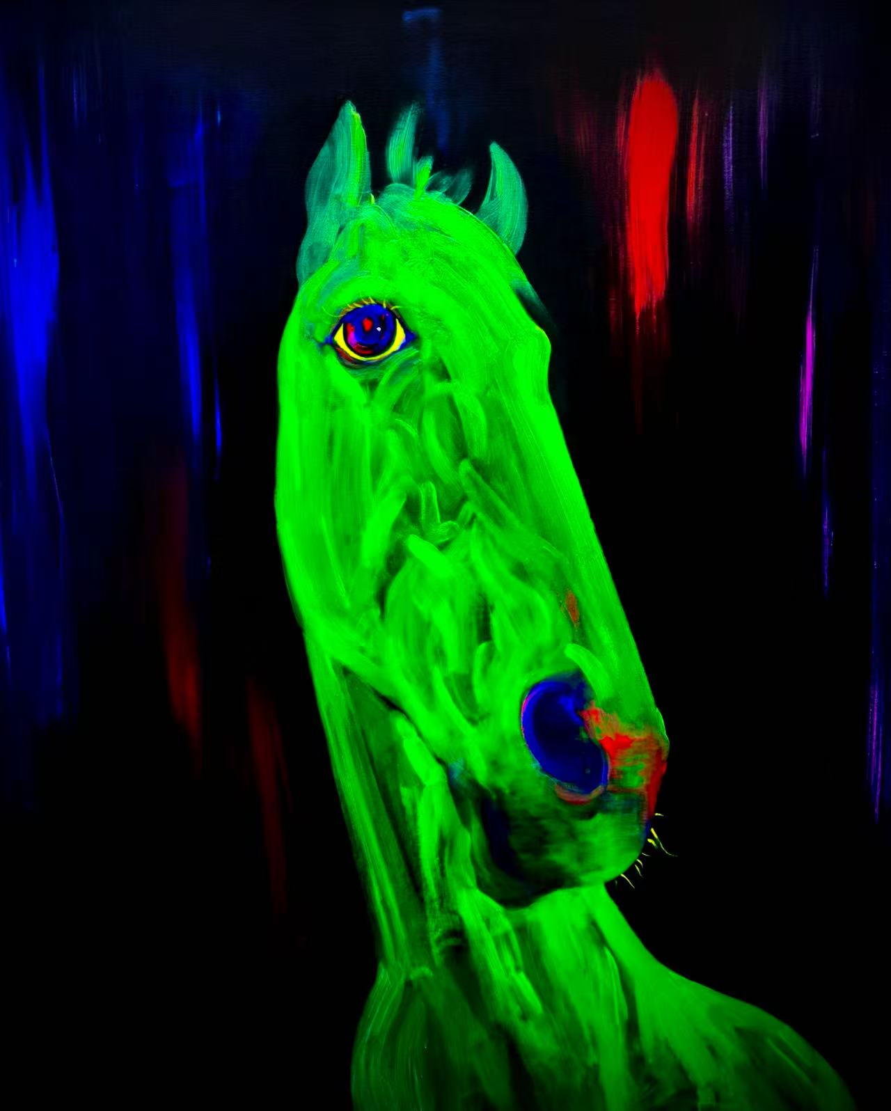 东方的故事，东方的马