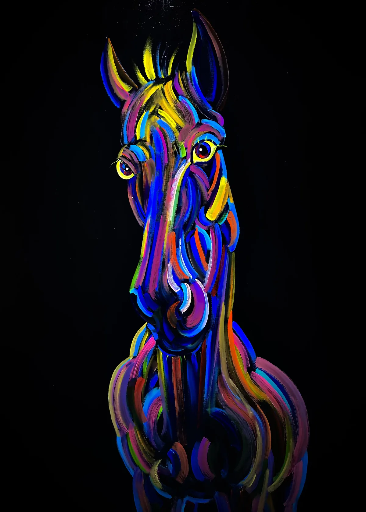 生命图腾系列 - 布面油画