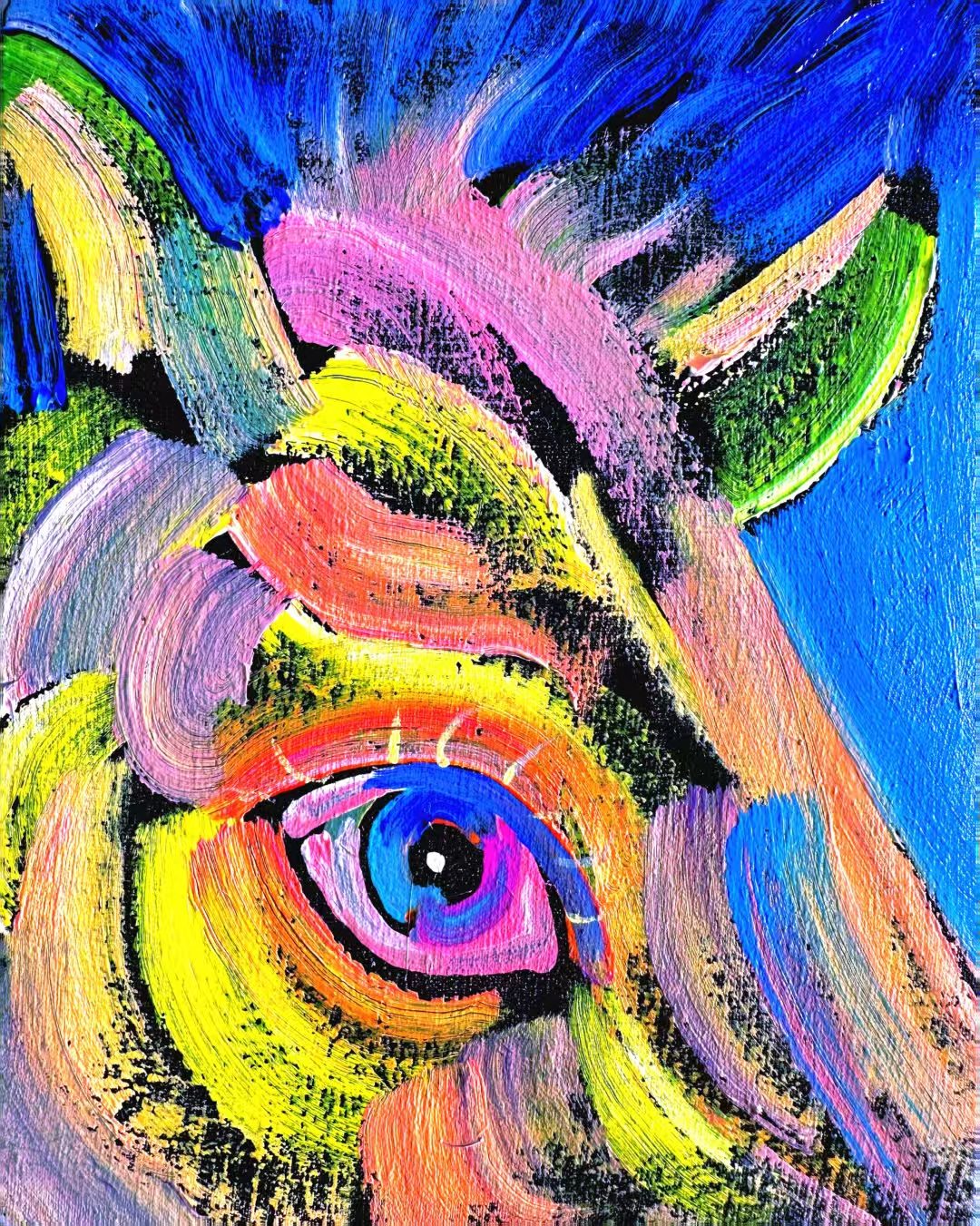 白马非马——略谈东方腾弘和他的绘画