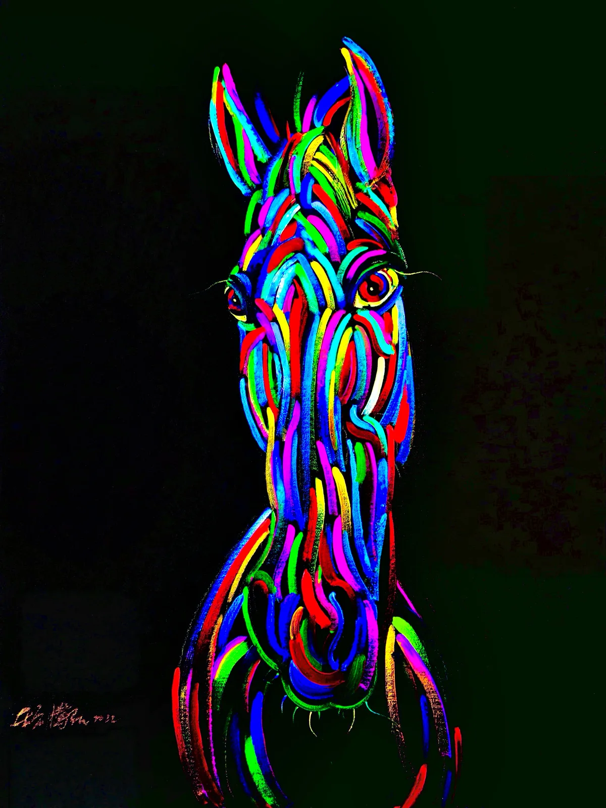 生命图腾系列 - 布面油画