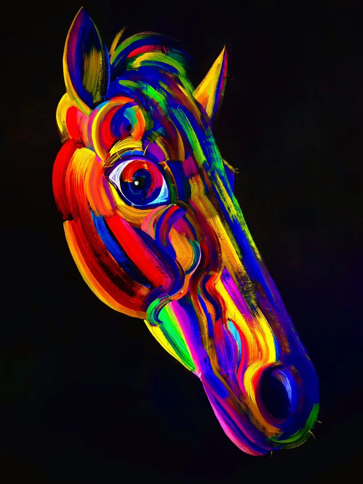 生命图腾系列 - 布面丙烯