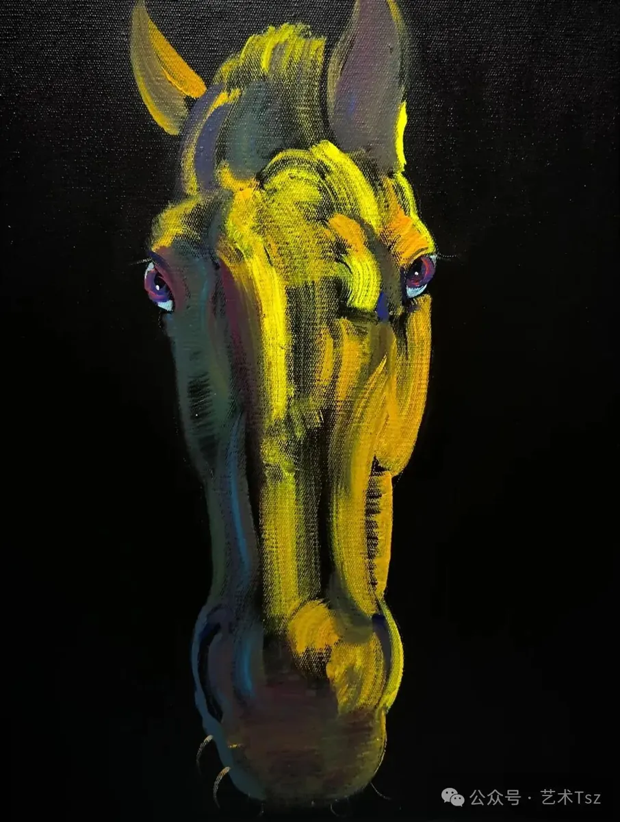 生命图腾系列 - 布面油画