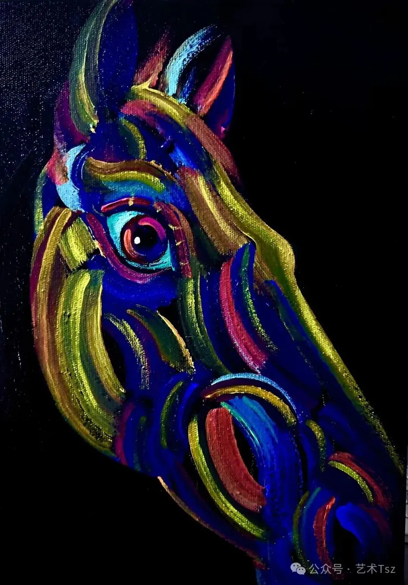 生命图腾系列 - 布面油画