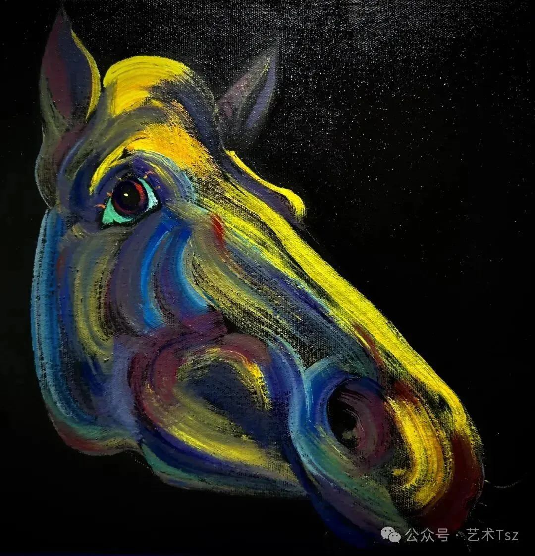 生命图腾系列 - 布面油画