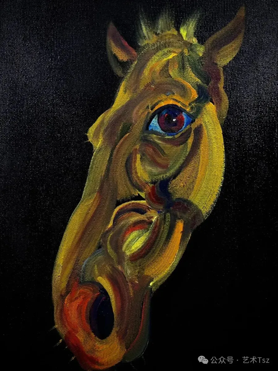 生命图腾系列 - 布面油画