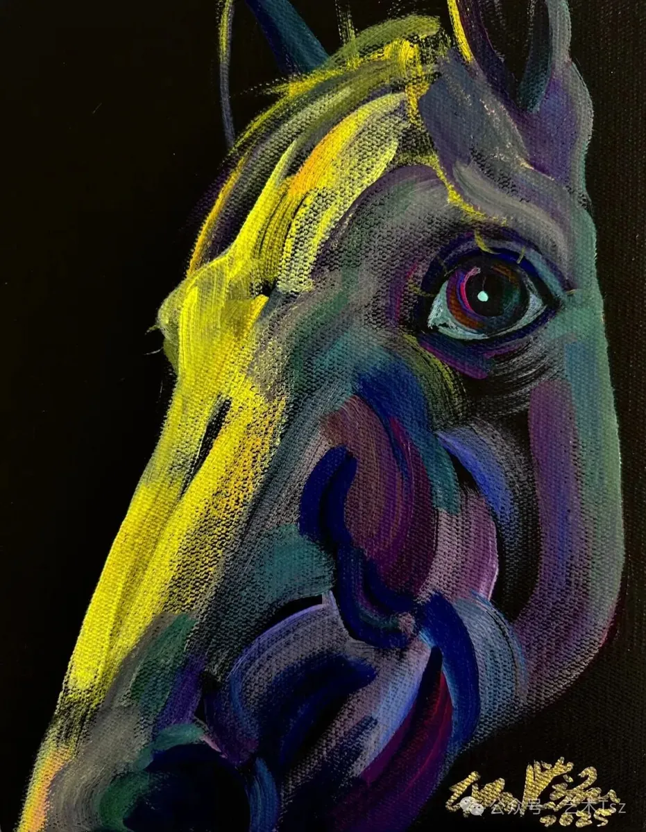 生命图腾系列 - 布面油画