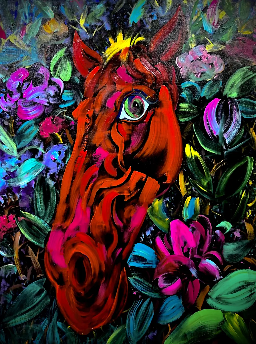 生命图腾系列 - 布面油画