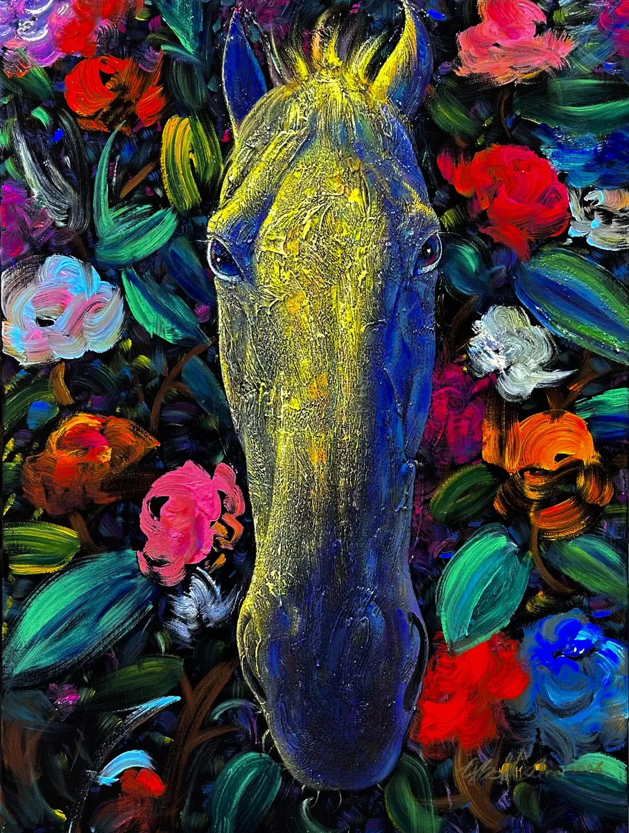 生命图腾系列 - 布面油画