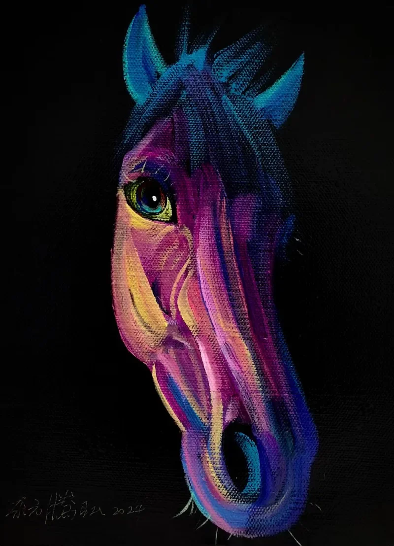 生命图腾系列 - 布面油画