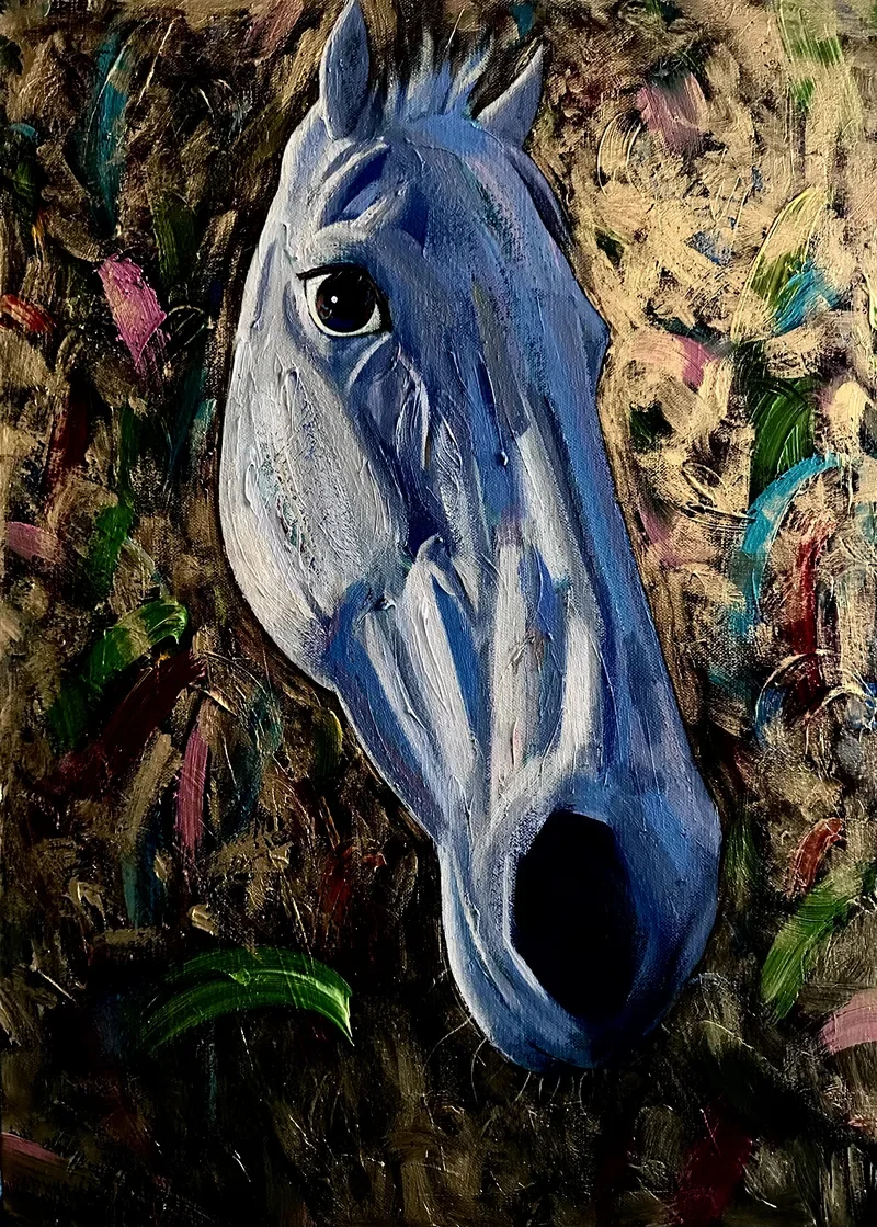 生命图腾系列 - 布面油画