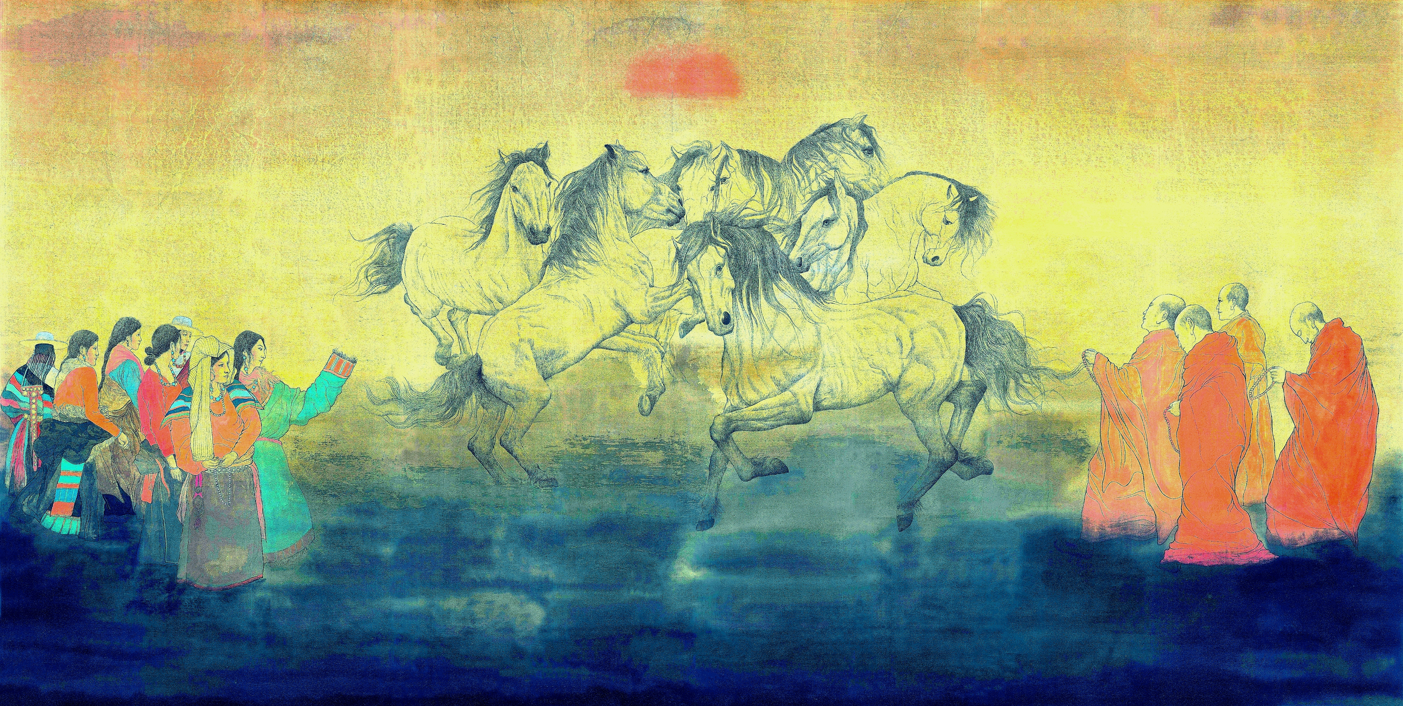 新水墨系列 - 白驹之后