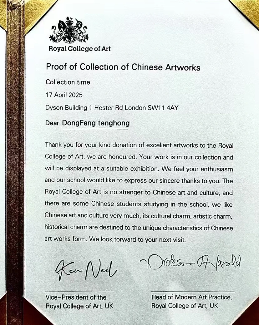 Coleccionado por el Royal College of Art y la Beaux-Arts de Paris