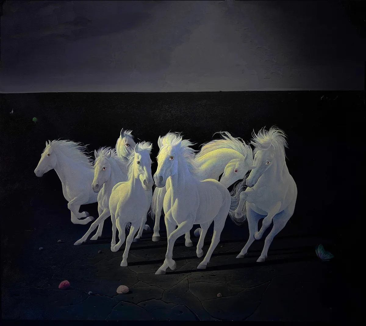 东方拂晓 - 布面油画